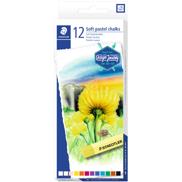 STAEDTLER Soft-Pastellkreide Design Journey, 36er Kartonetui
