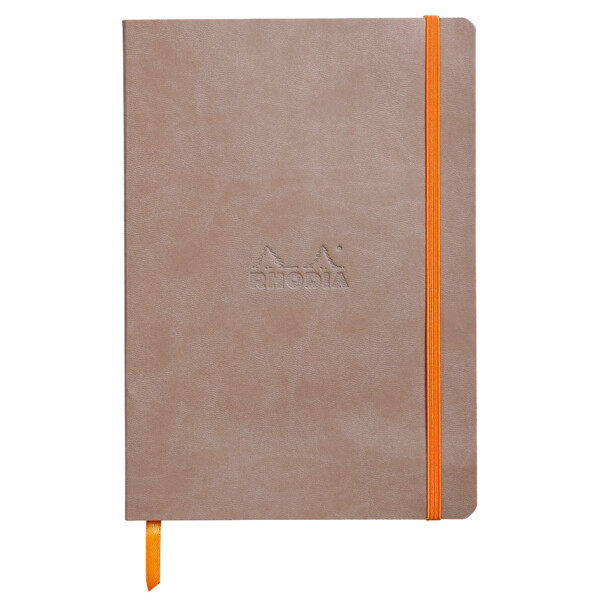 RHODIA Notizbuch RHODIARAMA, DIN A5, liniert, mohnrot