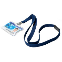 DURABLE Textilband SOFT COLOURS, blau