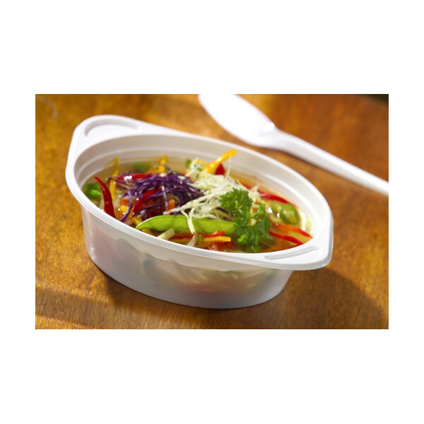 STARPAK Kunststoff-Suppenschale PP, weiß, 750 ml, 100er