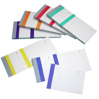 ELVE Bon-Block, violett, Maße: (B)135 x (H)60 mm