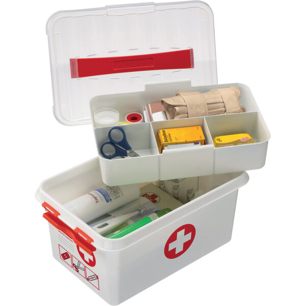 helit Aufbewahrungsbox "the q-line" - Erste Hilfe, 22 Liter