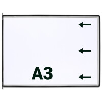 djois by tarifold Drehzapfentafel, DIN A4, farbig sortiert