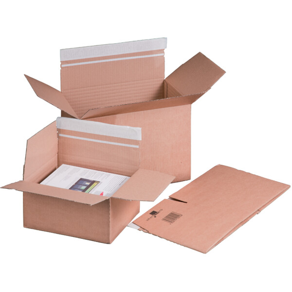SMARTBOXPRO Blitzbodenkarton, DIN A4, SK, braun