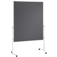 FRANKEN Moderationstafel ECO, 1.200 x 1.500 mm, Filz, blau