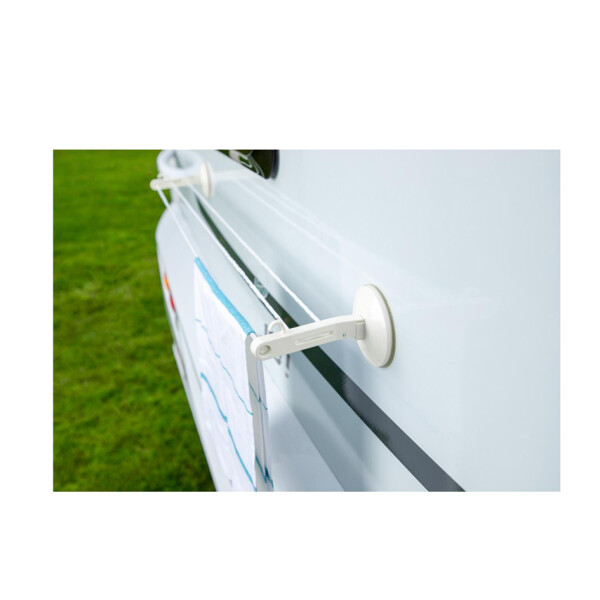 cartrend Caravan-W&auml;schetrockner, aus Kunststoff, wei&szlig;