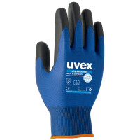 uvex Arbeitshandschuh phynomic wet, Gr. 08, blau anthrazit