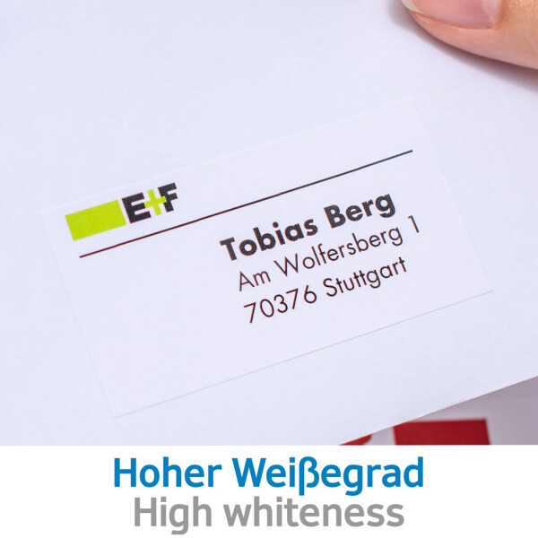 HERMA Universal-Etiketten PREMIUM, 105 x 74 mm, weiß