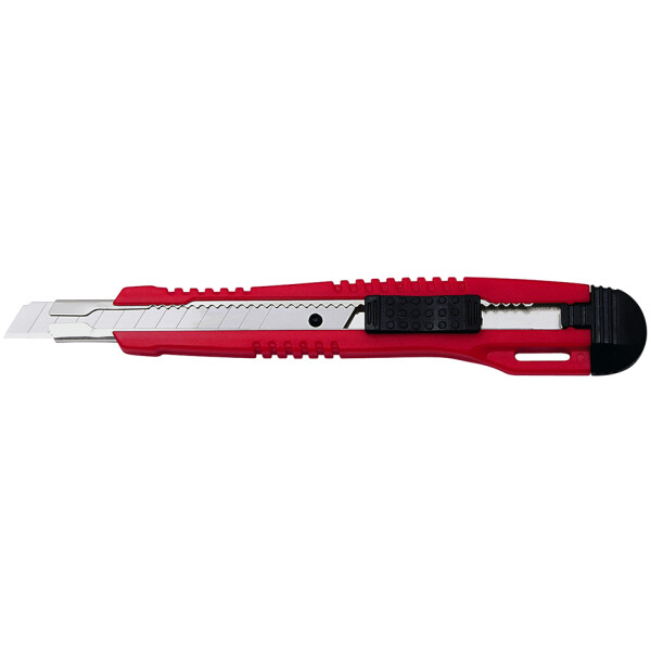 WEDO Profi-Cutter, Klinge: 18 mm, rot schwarz