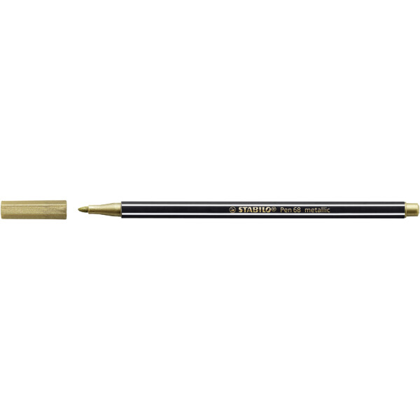 STABILO Fasermaler Pen 68 metallic, metallic-grün