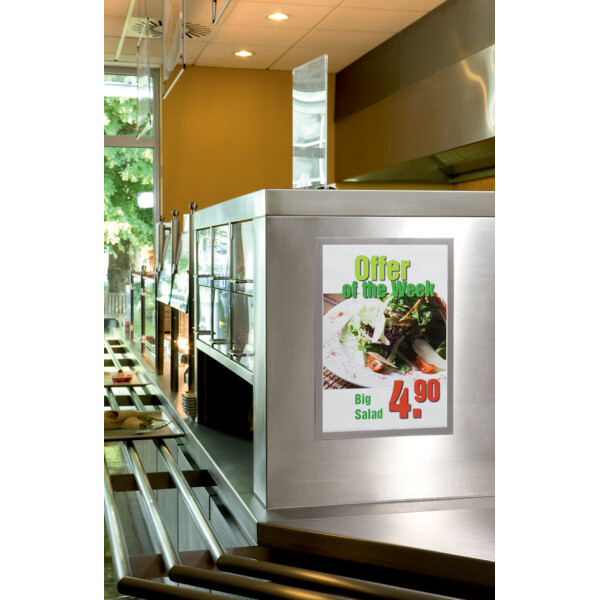 DURABLE Magnetrahmen DURAFRAME, DIN A3, silber