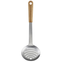 GastroMax Schöpflöffel BIO, holzfarbiger Griff