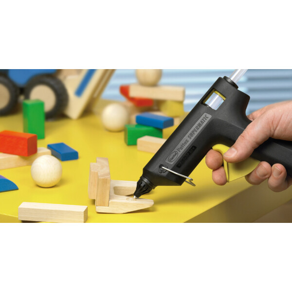 Pattex Heißklebepistole HOT SUPERMATIC, schwarz gelb