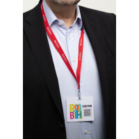 DURABLE Namensschild "VISITOR BADGE", aus...