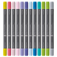 Marabu Pinselstift Aqua Pen Graphix ICE ICE BABY, 12er Etui