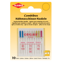 KLEIBER Nähmaschinen-Nadeln in Combi-Box, 10-teilig