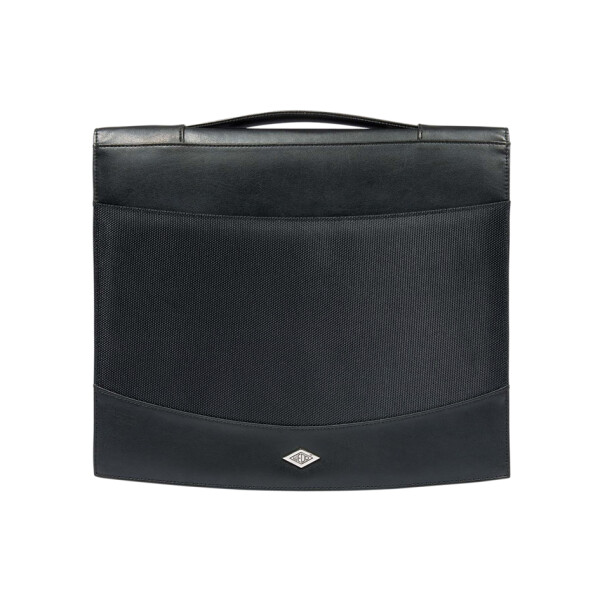 WEDO Orgamappe Elegance, DIN A4, Kunstleder Nylon, schwarz