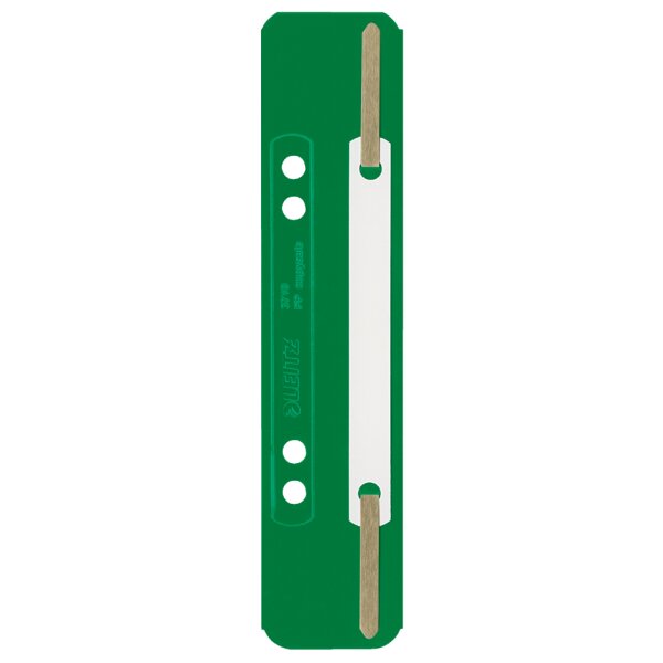 LEITZ Heftstreifen, 35 x 158 mm, PP-Folie, gr&uuml;n