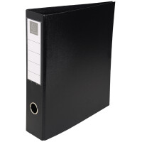 EXACOMPTA Ringbuch PVC, 4D-Ring Mechanik, DIN A4, schwarz