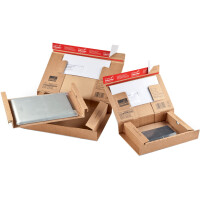 ColomPac Paket-Versandkarton "POST", Größe: XL, braun