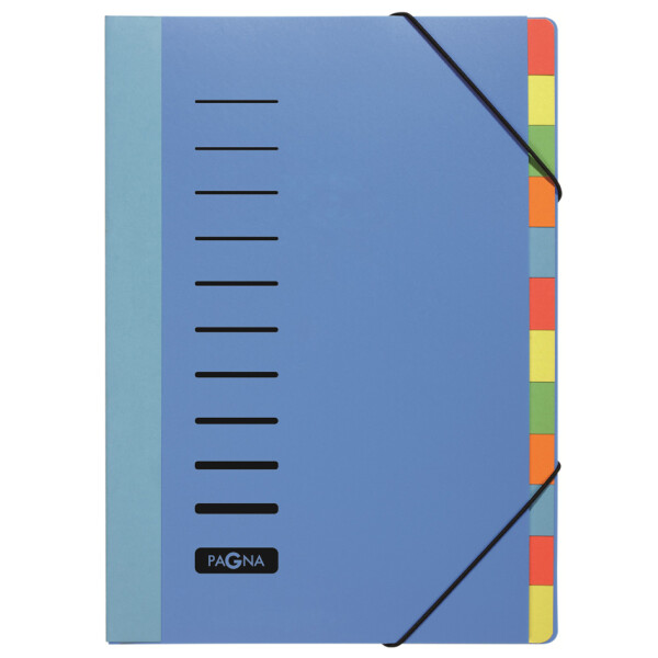 PAGNA Ordnungsmappe DESKORGANIZER Lucy Colors, blau