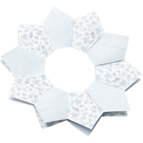 folia Faltsterne-Set "Noel" (Meißner-Technik)