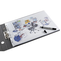 Oxford Prospekthülle, DIN A3 quer, PP, 0,09 mm, genarbt