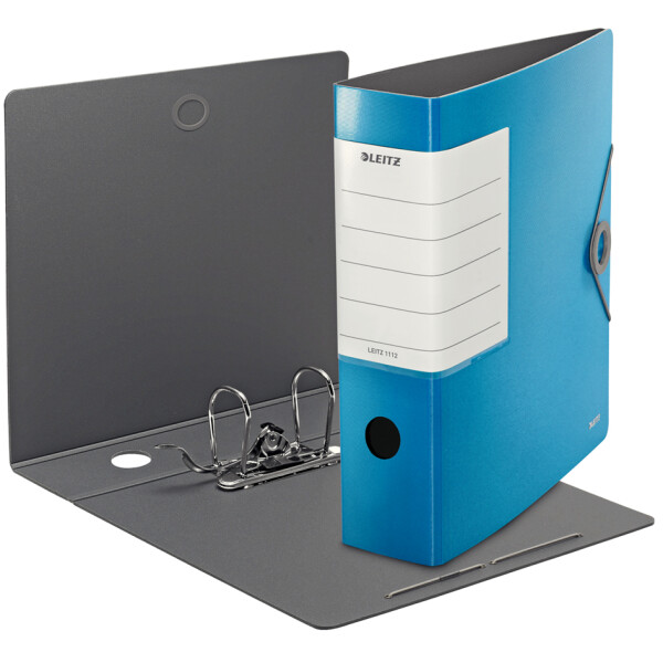 LEITZ Ordner Solid, 180 Grad, 82 mm, hellblau