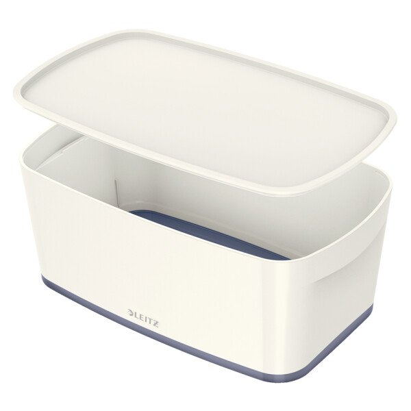 LEITZ Aufbewahrungsbox My Box, 5 Liter, weiß grau