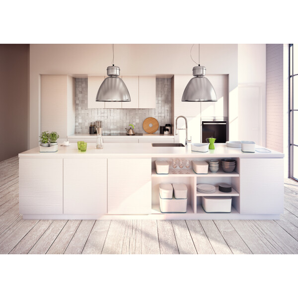 LEITZ Aufbewahrungsbox My Box, 5 Liter, weiß grau