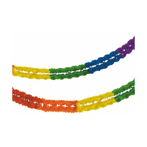 PAPSTAR Großraumgirlande "Rainbow", 160 mm, aus Papier
