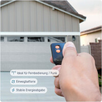 ANSMANN Alkaline Batterie 4LR44, 6 Volt, 1er Blister