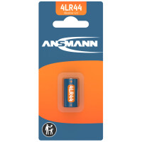 ANSMANN Alkaline Batterie 4LR44, 6 Volt, 1er Blister