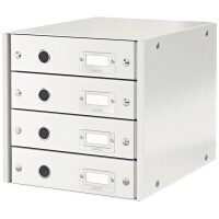 LEITZ Schubladenbox Click & Store WOW, 4 Schübe,...