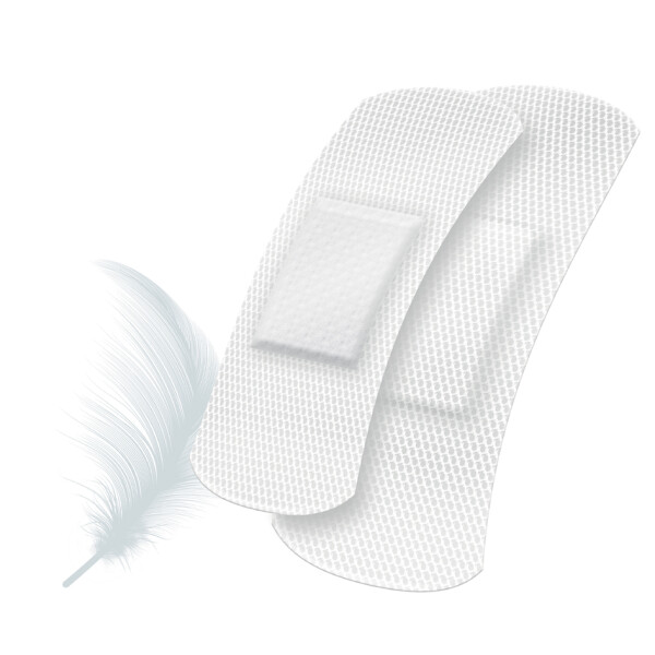 Lifemed Pflaster-Strips "Sensitive", weiß, 10er
