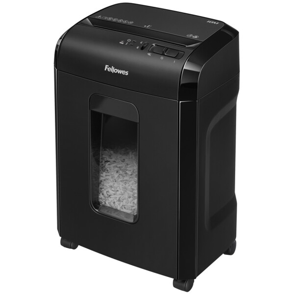 Fellowes Aktenvernichter Powershred 10M, schwarz, Partikel