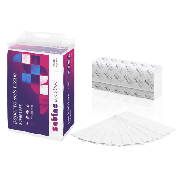 satino by wepa Handtuchpapier Prestige, 240 x 240 mm