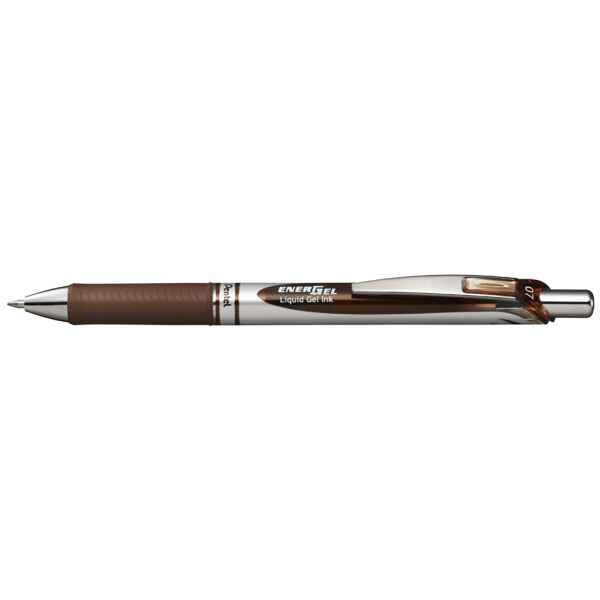 Pentel Liquid Gel-Tintenroller Energel BL77, braun