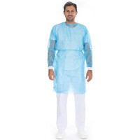 HYGOSTAR PP-Kittel für Besucher Patienten Personal,...