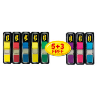Post-it Haftmarker Index Mini, 11,9 x 43,2 mm, 8+2 Gratis