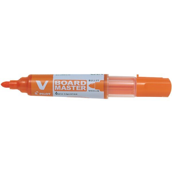 PILOT Whiteboard-Marker V BOARD MASTER, Rundspitze, orange