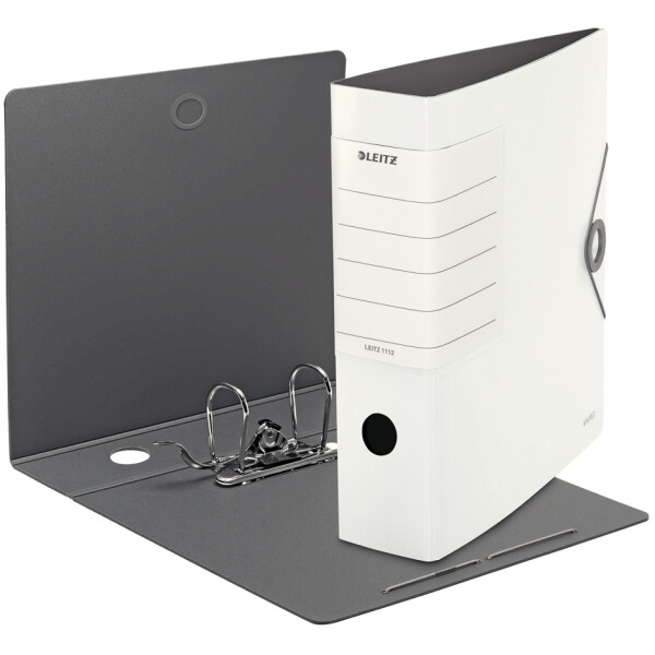 LEITZ Ordner Solid, 180 Grad, 82 mm, hellrot