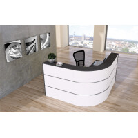 kerkmann L-Theke Cento 2A, (B)1.800 x (T)1.800 x (H)1.100 mm