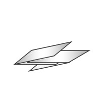 Fripa Handtuchpapier IDEAL, 250 x 500 mm, C-Falz, hochweiß