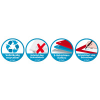 Läufer Schreibunterlage Fußballfeld, 400 x 530 mm