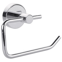 tesa WC-Papierrollenhalter SMOOZ, verchromt, mit...