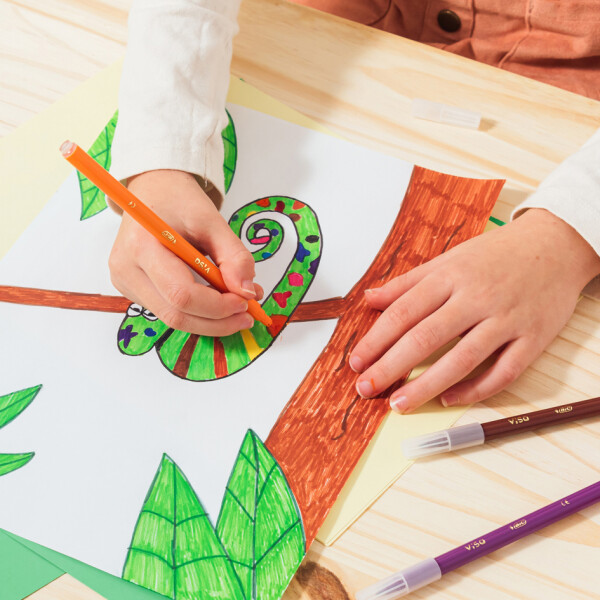 BIC KIDS Fasermaler Visa, 18er Kartonetui