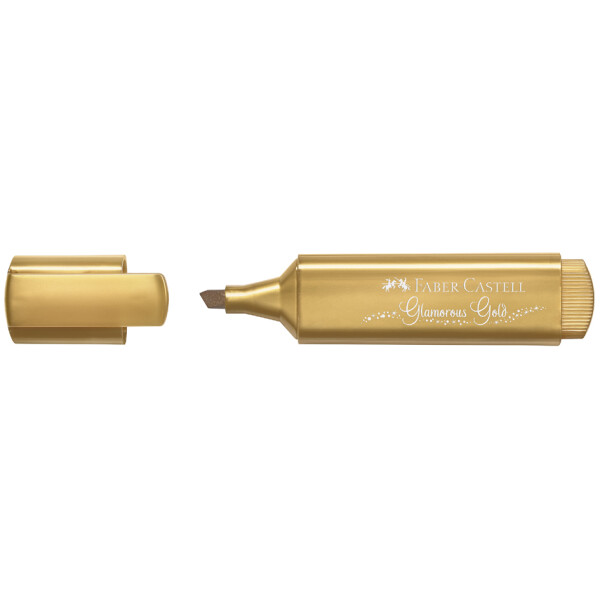 FABER-CASTELL Textmarker TEXTLINER 46 METALLIC, gold