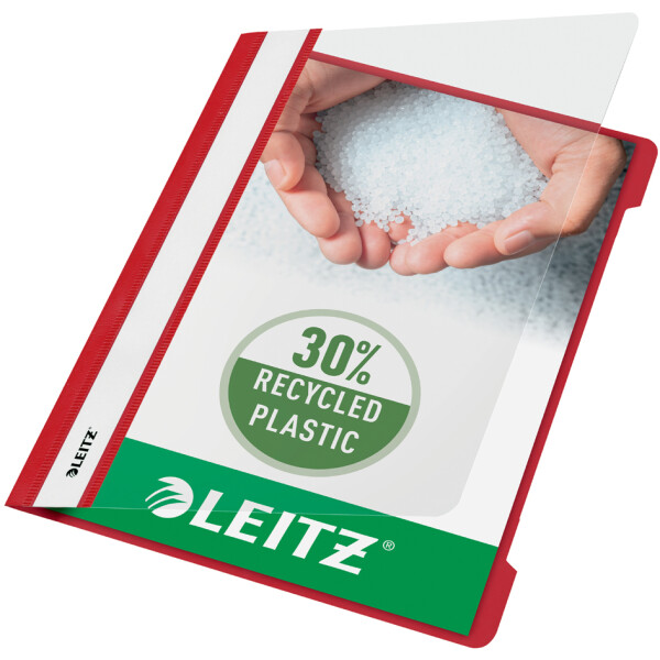 LEITZ Schnellhefter Standard, DIN A5, PP, rot