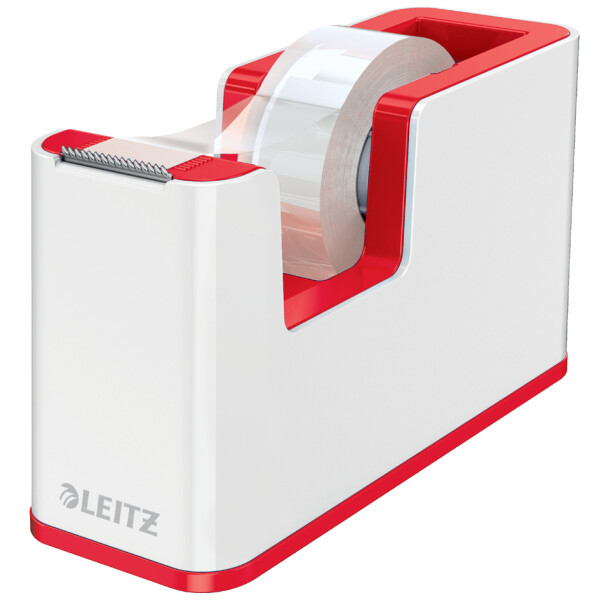 LEITZ Tischabroller WOW Duo Colour, bestückt, violett